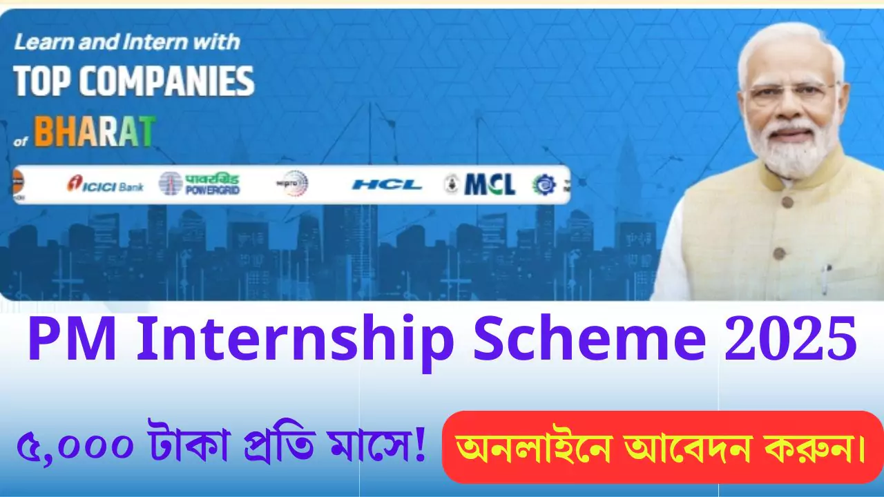 PM Internship Scheme 2025 Apply