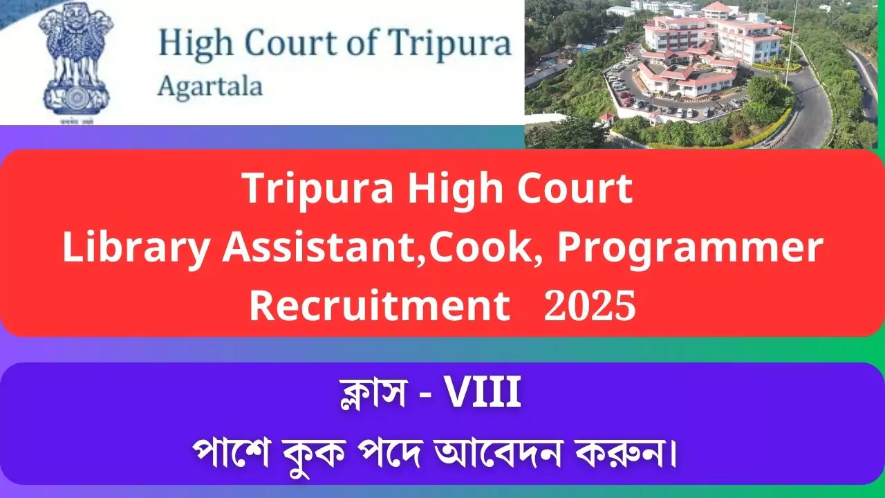 Tripura High Court Recruitment 2025