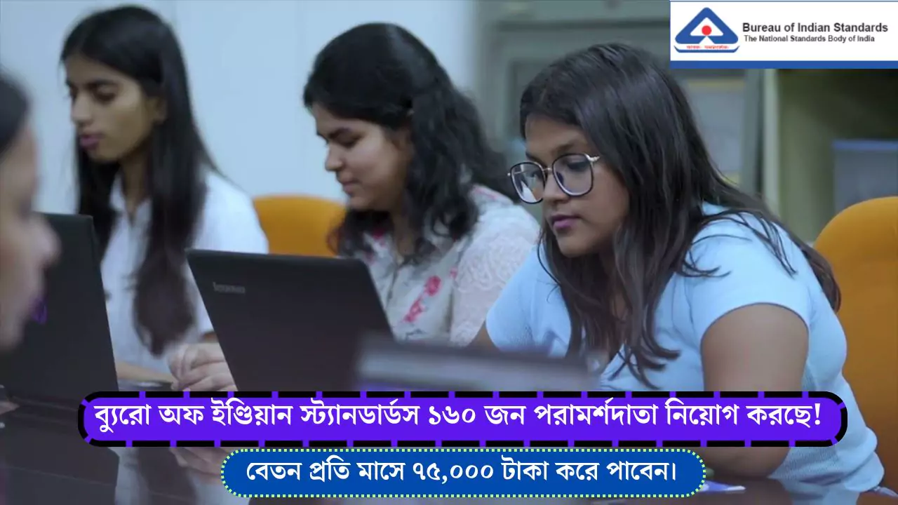 BIS Recruitment Consultant Post 2025