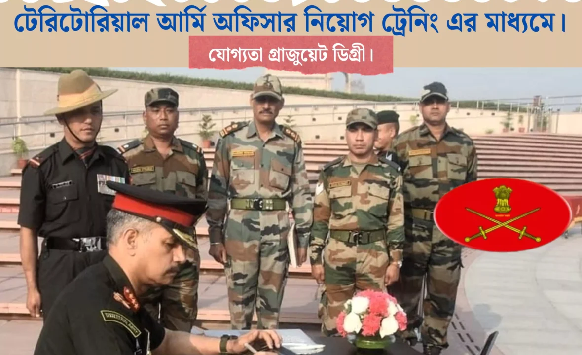 Territorial Army Officer Recruitment 2025