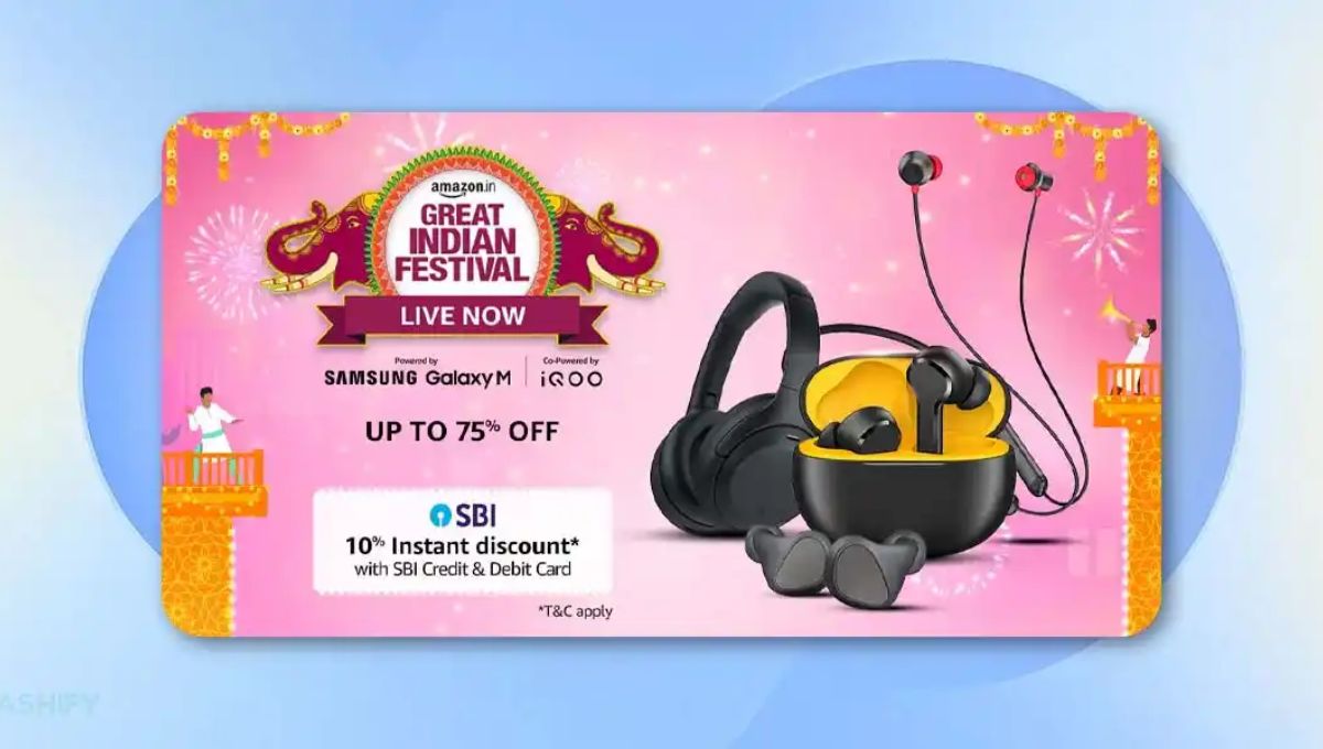 Amazon Great Indian Festival 2025 wireless headphones deals for premium audio lovers