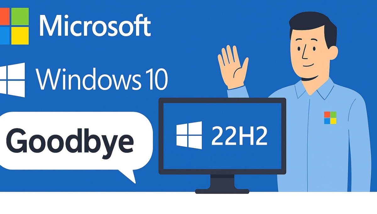 Goodbye Windows 10 of Support 2025 Announcement by Microsoft