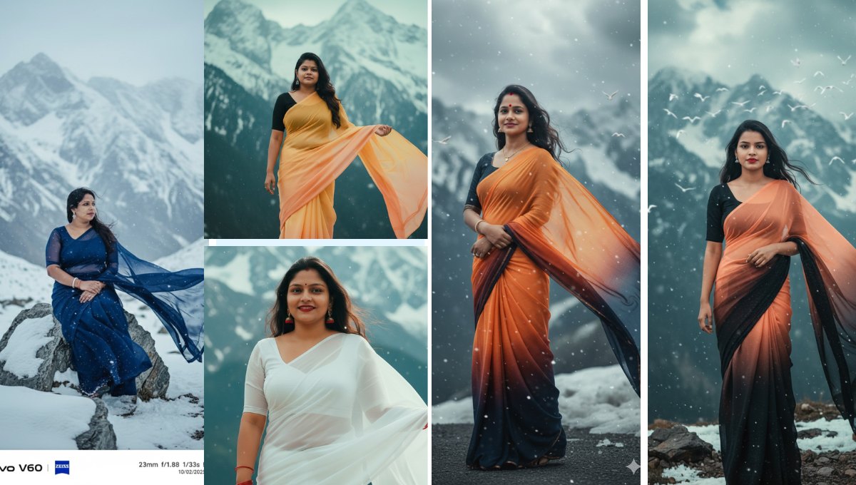Gemini AI Saree Editing