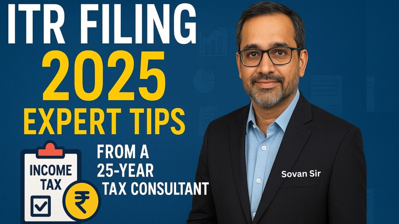 Expert Tax Consultant Shares Proven ITR Filing 2025 Tips for Error-Free Returns