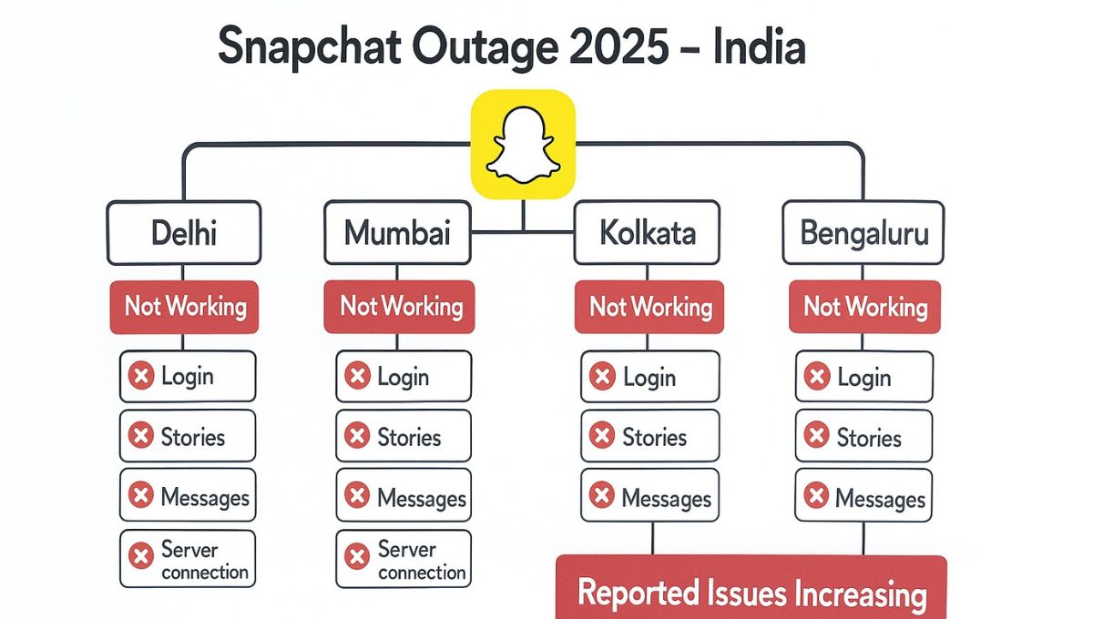 Snapchat Outage 2025