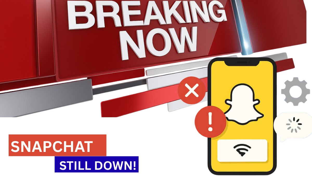 Snapchat Outage 2025: Snapchat app showing error message during global outage on October 20, 2025.