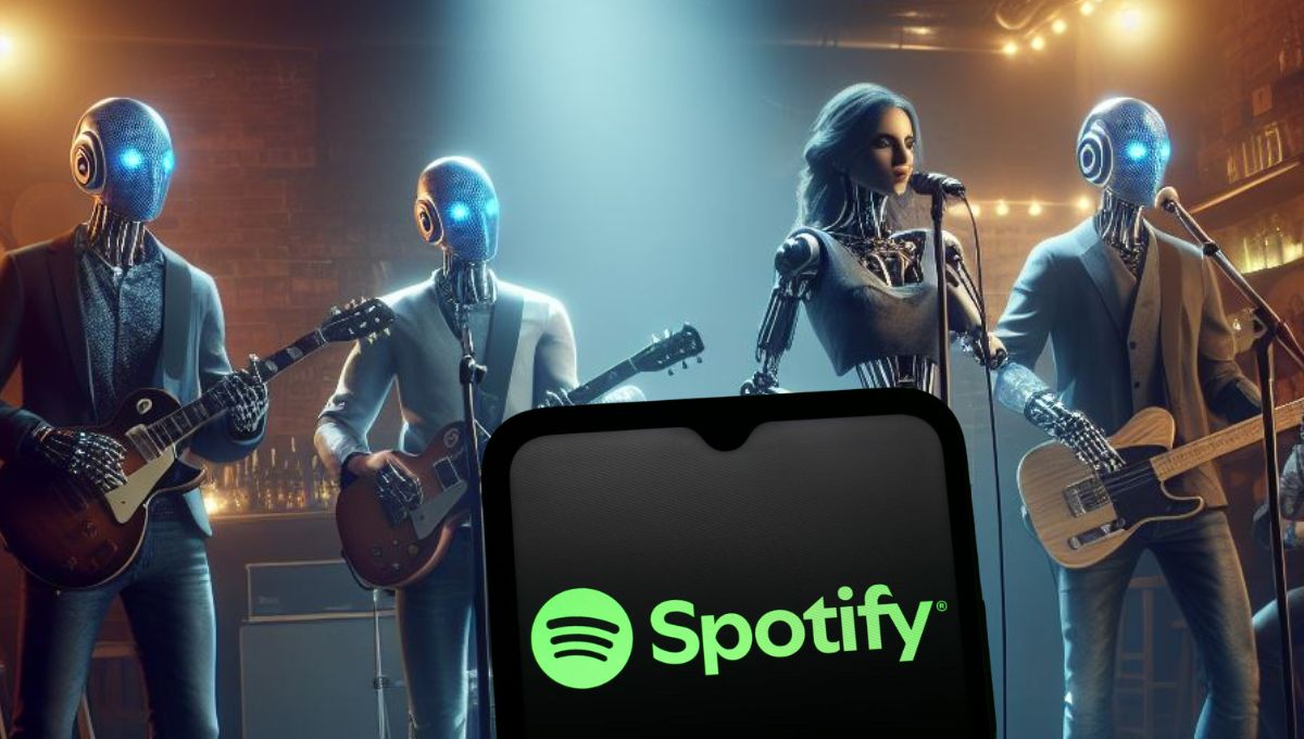 Spotify AI music tools partnership with major record labels protecting artist rights