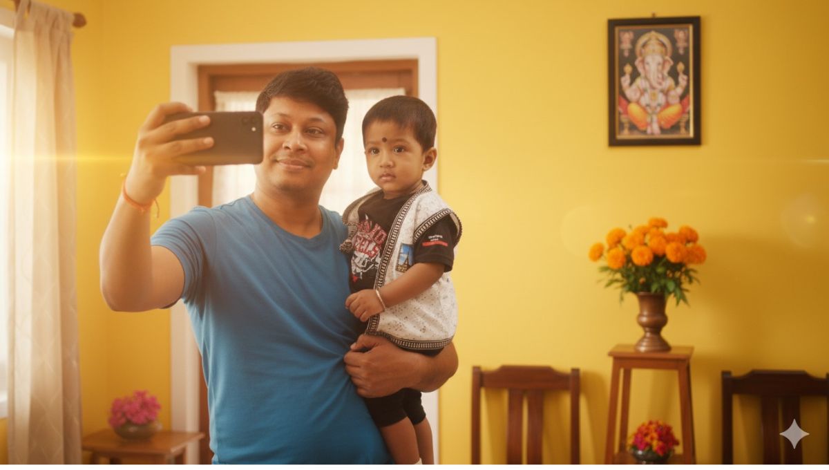 Google Gemini AI Baby You Selfie