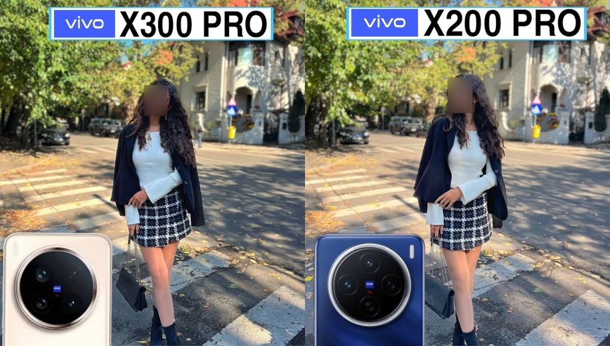 Alt Text: Vivo X300 Pro vs X200 Pro camera and performance comparison 2025