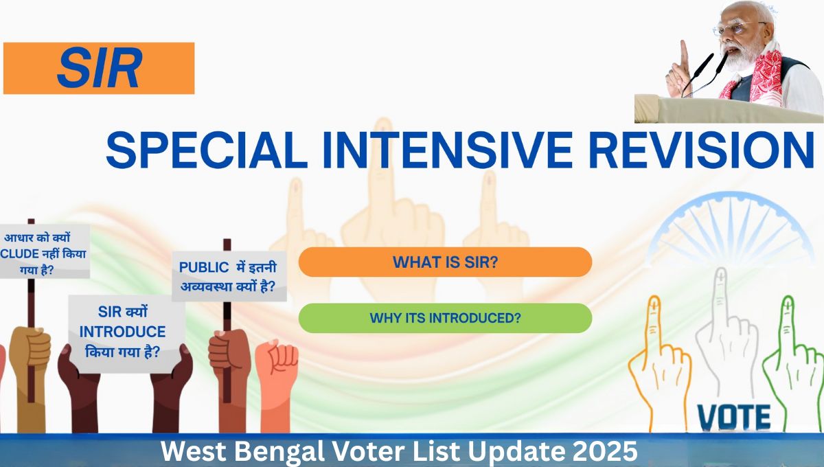 West Bengal Voter List Update 2025